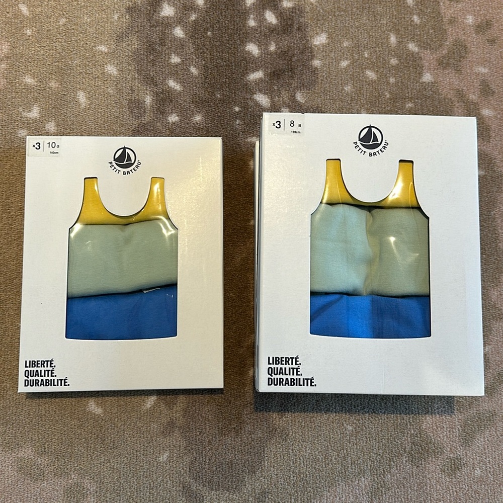 Petit Bateau 3-Pack of Tank Tops